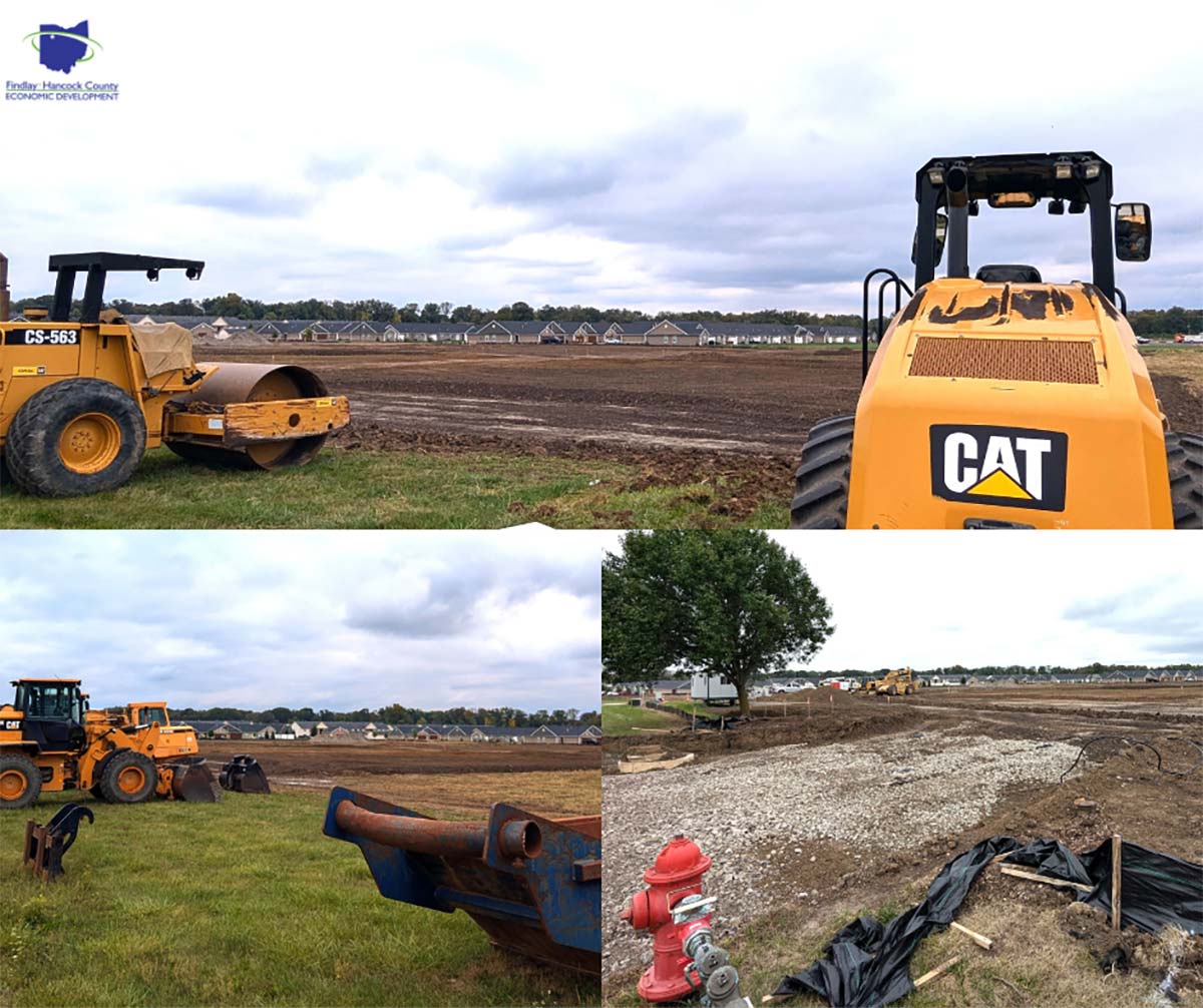 More-Growth-1 - Findlay Hancock Economic Development Work has begun on Phase III of Horizon Point Villas’ expansion located south of CR 99 and east of Wellness Way (formerly Technology Drive). Phase III, by InvesTek Management Services, LLC, will include 86 additional units.